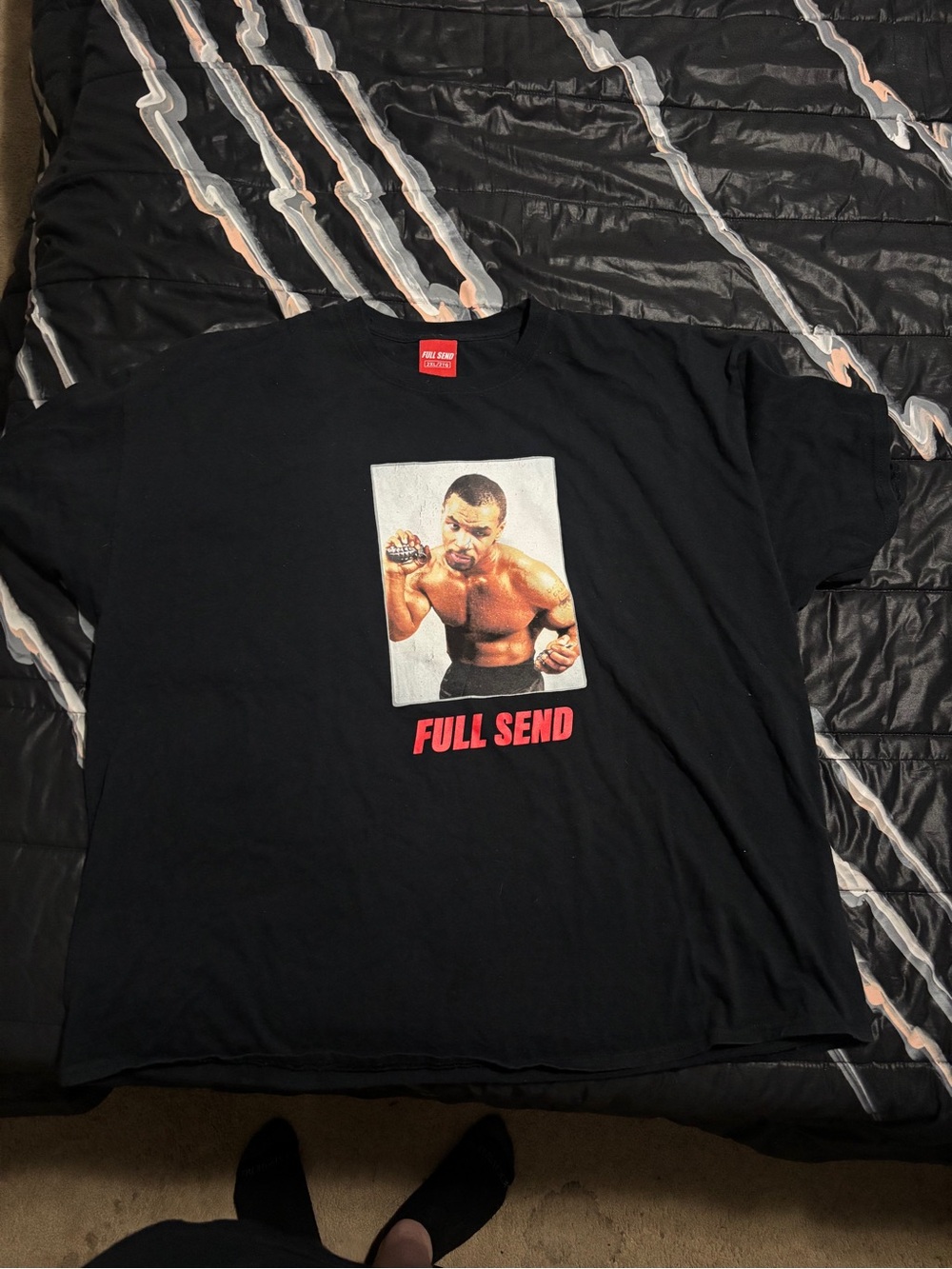 Full Send Short Sleeve Graphic Tee - Black